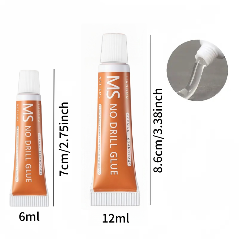 Transparent Heavy-Duty No-Nail - Contact Cement Glue ulasan dan harga
