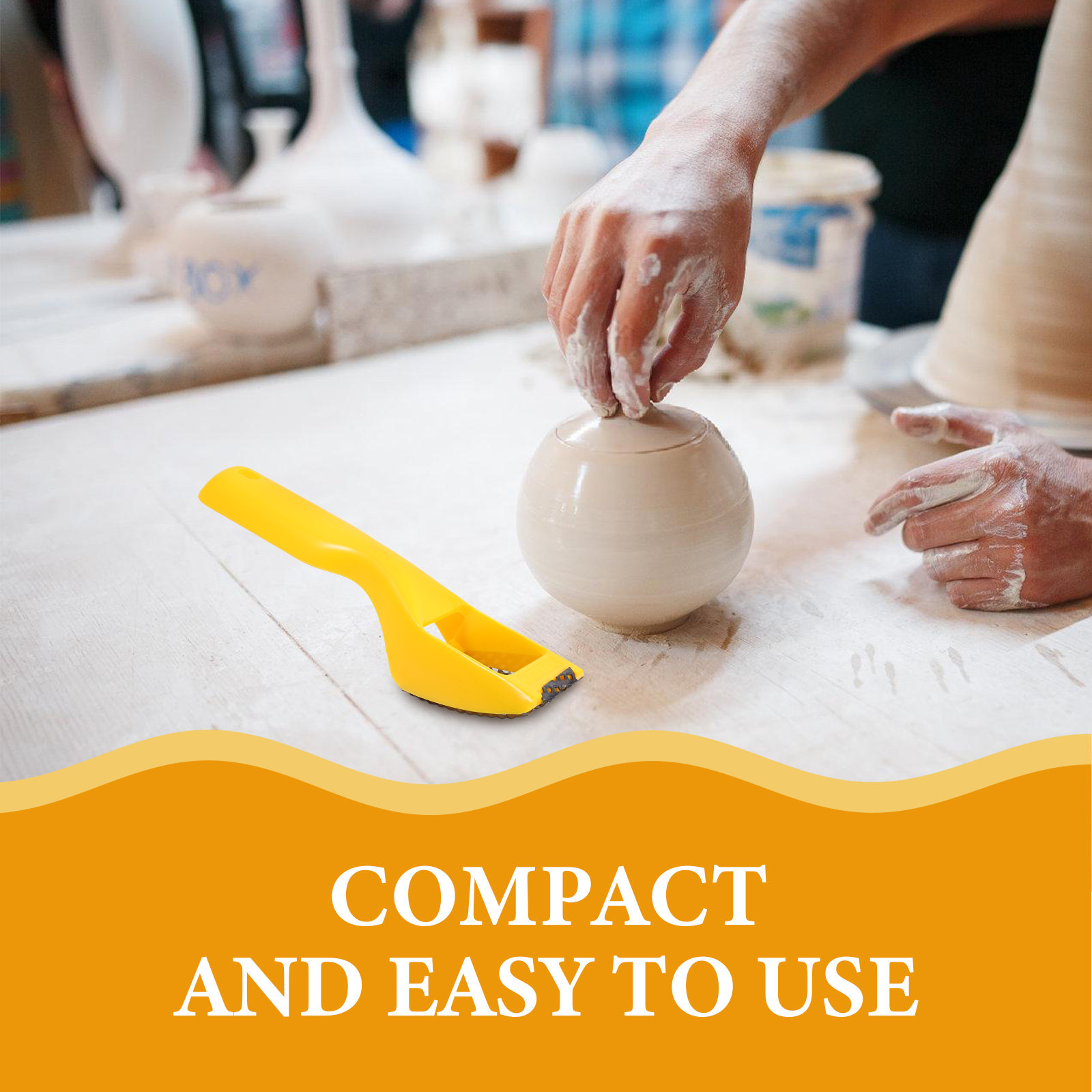 Pottery Shaper Tool Clay Hand  - Foam Clay Sculpt ulasan dan harga