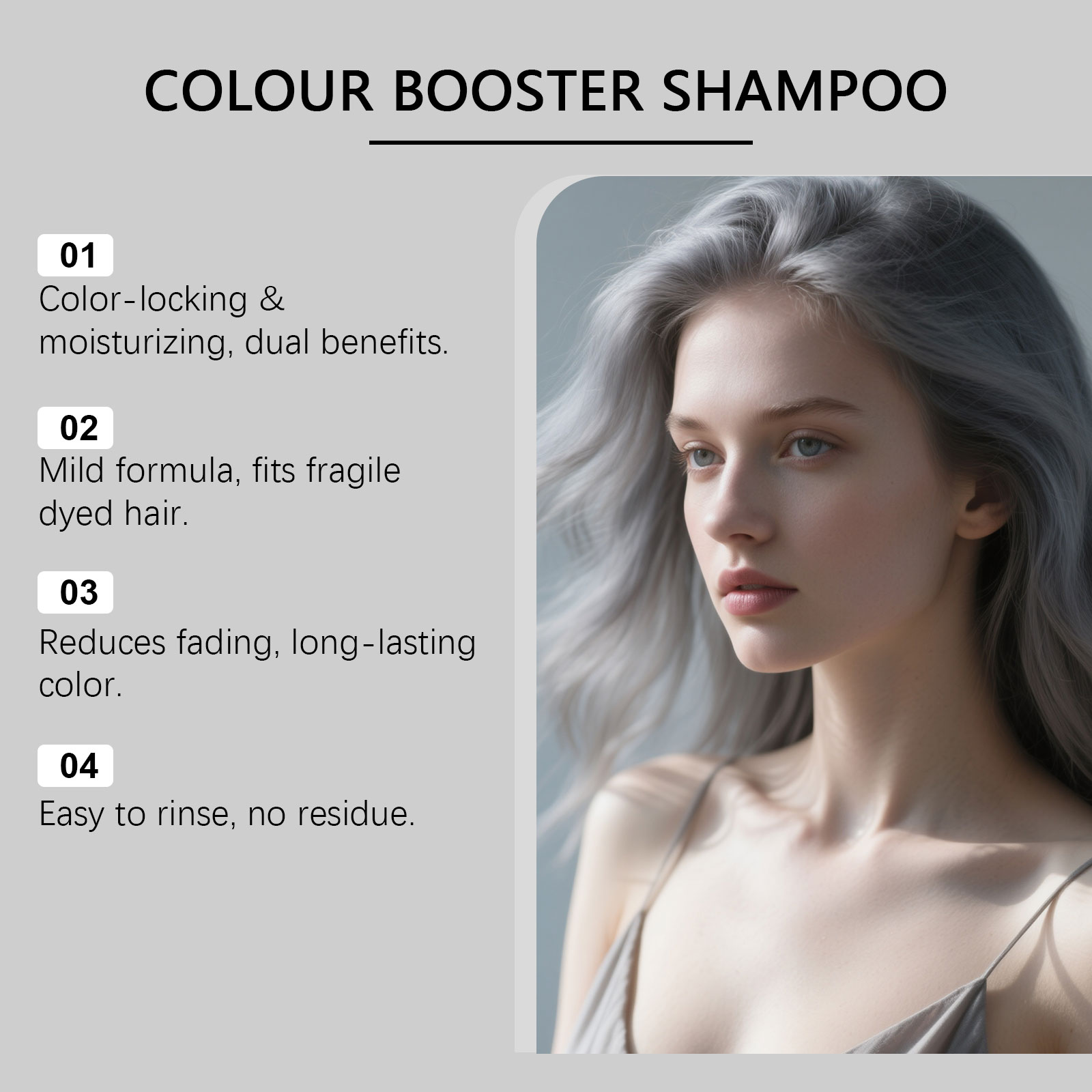 Color Booster Shampoo Enhance  - Hair Spray Color ulasan dan harga