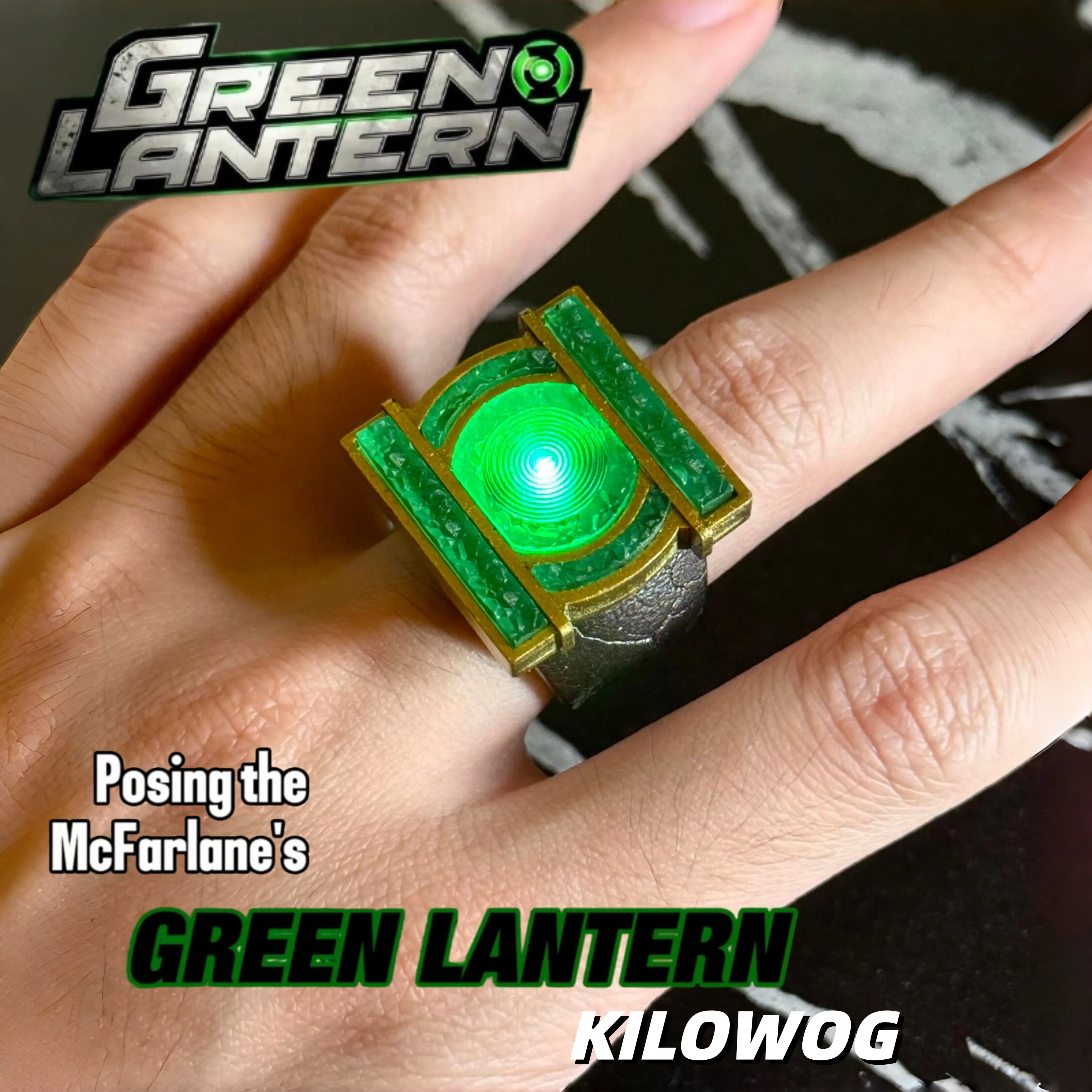 【In Stock】Lanterns GREEN-LANTE - Cosplay Fire Prop ulasan dan harga